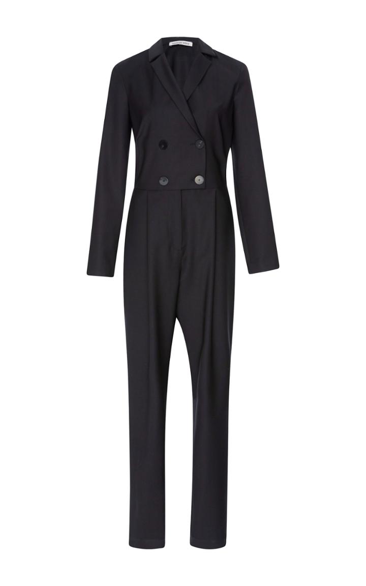 Maison Pre Tailored Wool Jumpsuit