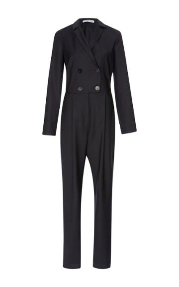 Maison Pre Tailored Wool Jumpsuit