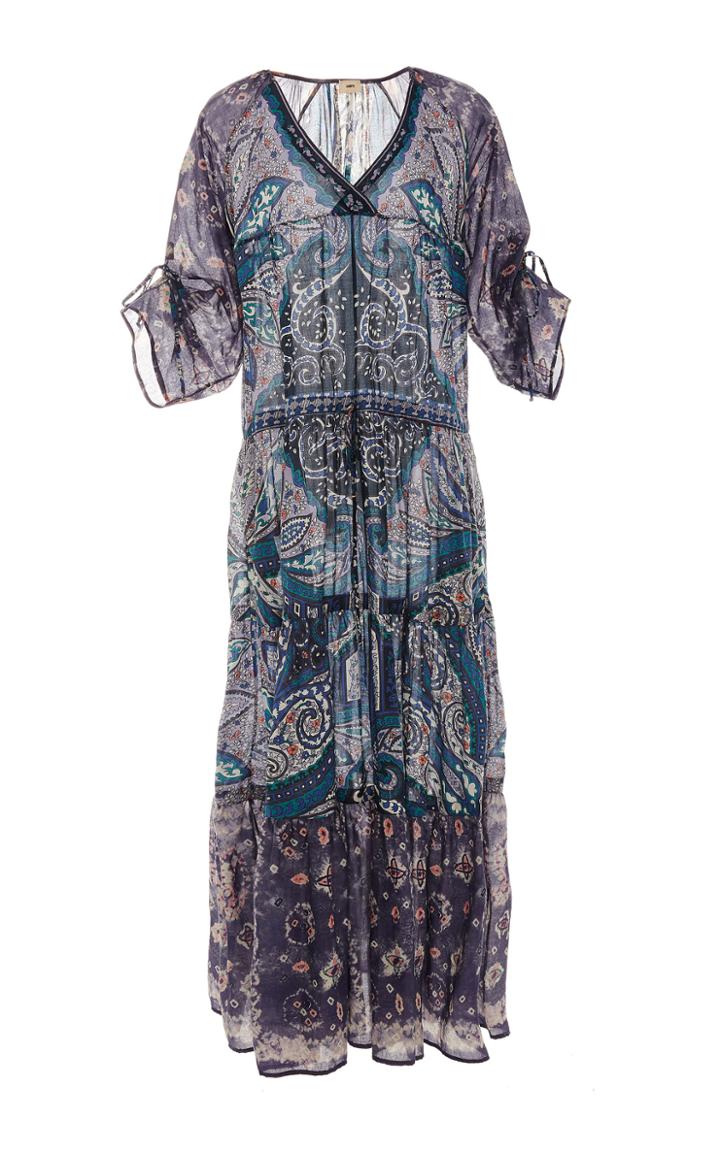 Warm Jam Tiered Maxi Dress