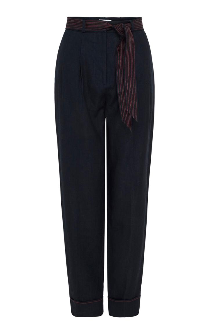 Moda Operandi Rachel Gilbert Kimber Linen Straight-leg Pants Size: 0