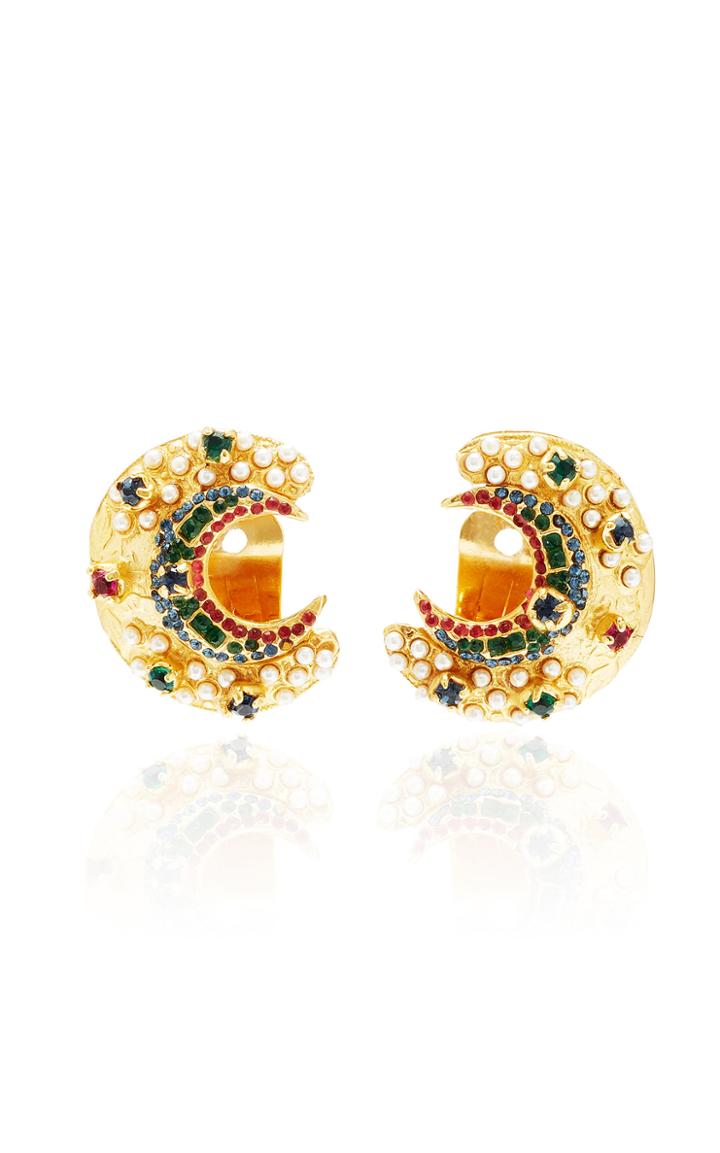 Moda Operandi Peracas Luna Earrings