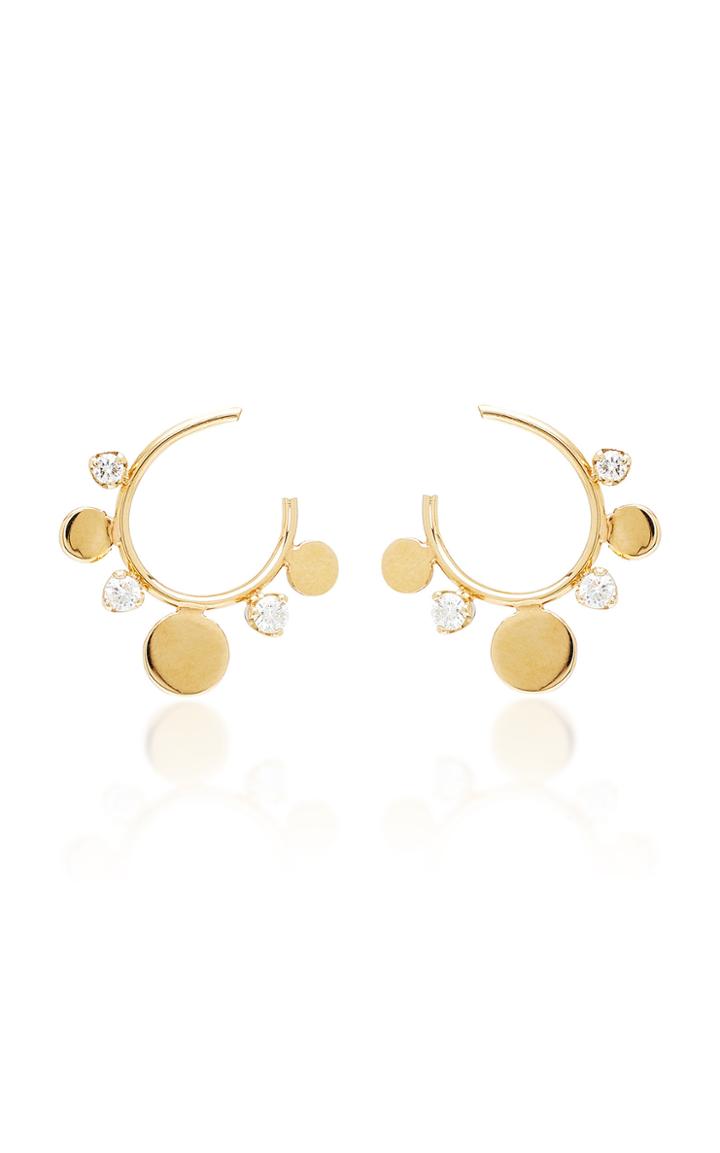 Zoe Chicco 14k Gold Front Facing Small Hoops