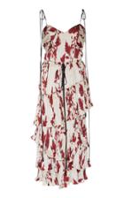 Johanna Ortiz Bahia Solano Silk Satin Dress