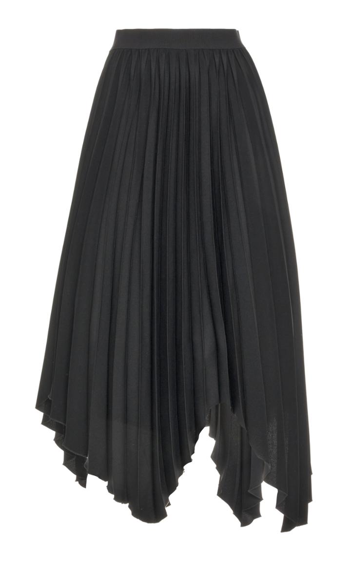 Moda Operandi Isabel Marant Felixa Asymmetric Crepe De Chine Skirt