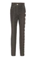 Moda Operandi David Koma High-waisted Cutout Jeans Size: 6
