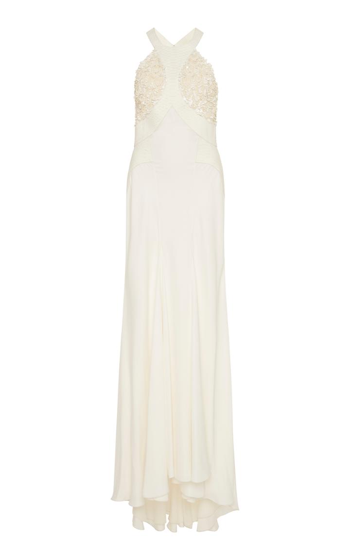 Roberto Cavalli Racer Back Maxi Dress
