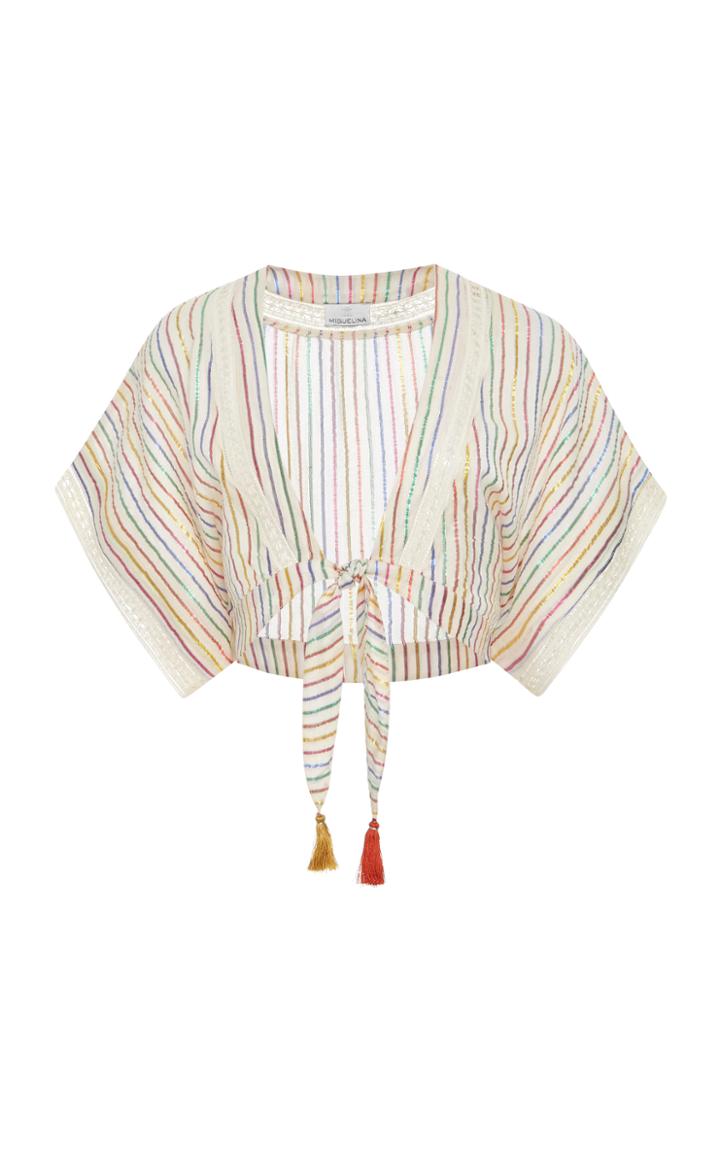 Miguelina Saanchi Stripe Blouse