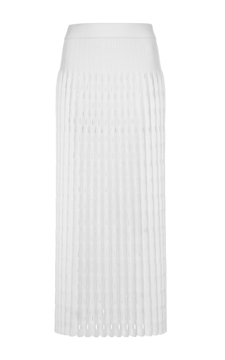 Mrz Pleated Midi Skirt