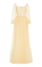 Moda Operandi Markarian Donatella Glitter Dotted Tulle Gown Size: 0