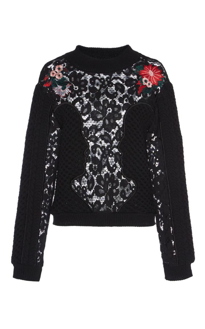 Vivetta Hatta Lace Sweater