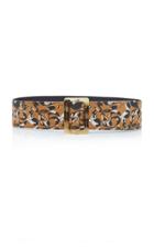 Christine Alcalay Animal Print Wide Belt