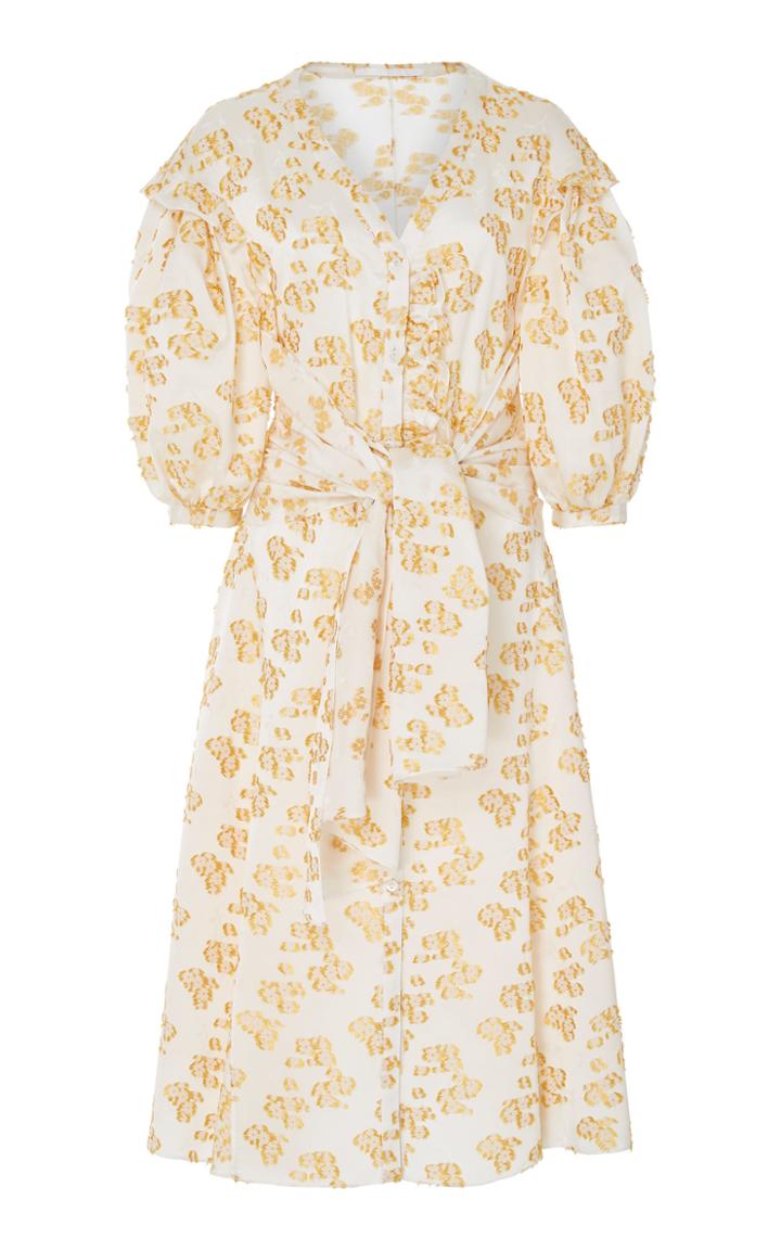 Audra Poppie Puff Sleeve Dress