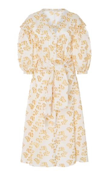 Audra Poppie Puff Sleeve Dress