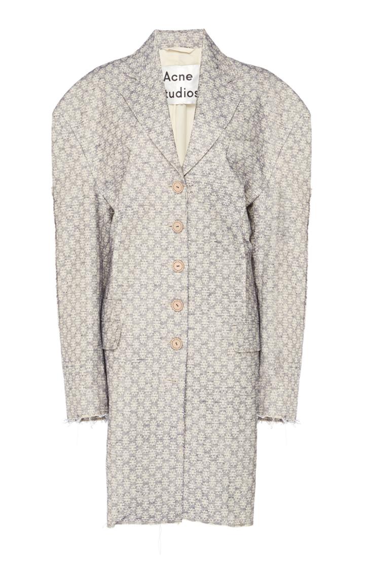 Acne Studios Orio Floral Jacquard Blazer