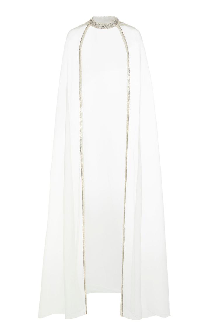 Cucculelli Shaheen Pearlescent Silk Cape