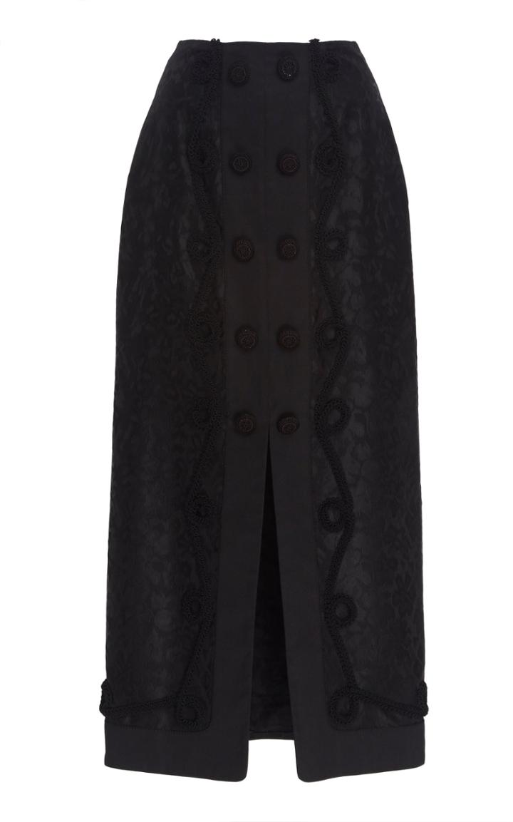 Erdem Rhetta Jacquard Pencil Skirt