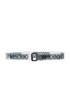 Moschino Transparent Logo Belt