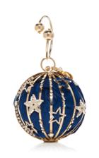 Rosantica Lunaria Star Crystal-embellished Brass Bag