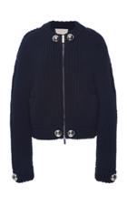 Moda Operandi Christopher Kane Dome Knitted Zip Through Jacket Size: S