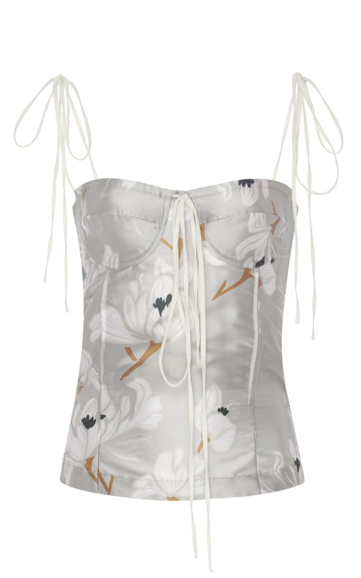 Brock Collection Tabitha Escapade Silk Blend Top
