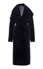 Moda Operandi Dolce & Gabbana Shawl-lapel Velvet Coat