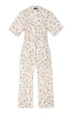 Isabel Marant Talma Floral-print Cotton Jumpsuit