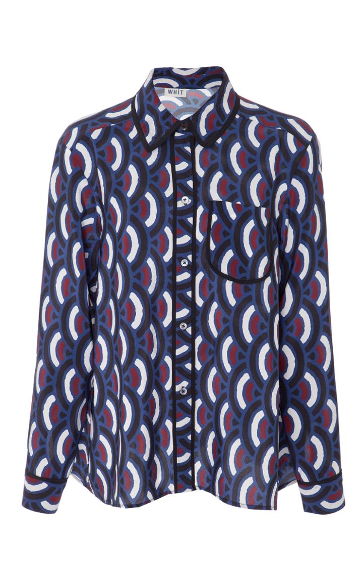 Whit Dada Print Top