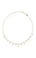 Suzanne Kalan Dangling Diamond Baguette Necklace