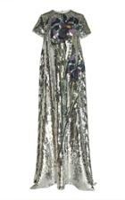 Carolina Herrera Sequin-embellished Silk Gown