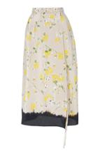 Altuzarra Felice Silk Floral Skirt