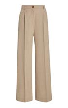 La Collection Phoebe Crepe Wool Trousers