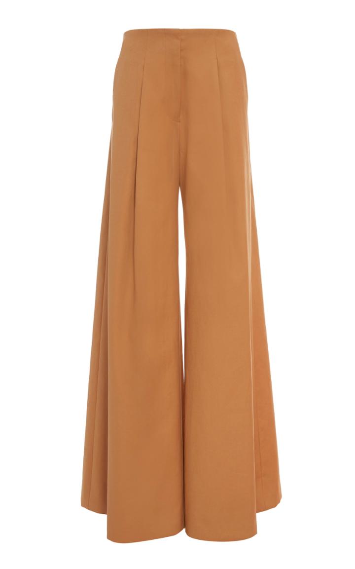 J. Mendel Wide Leg Cotton Pant