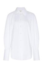 Khaite Cecily Cotton Button-up Top