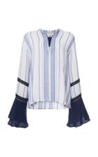 Zeus + Dione Nymph Trimmed Blouse