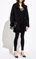 Moda Operandi Valentino Rockstud-detailed Wool-silk Coat