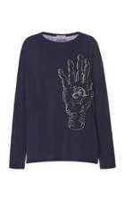 Yohji Yamamoto Asakura Graphic Cotton Sweater