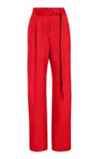 Moda Operandi Sally Lapointe Double Faced Satin High-waisted Pants