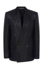 Givenchy Full Canvas Peak Lapel Double Breasted Jacket