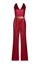 Madiyah Al Sharqi Sequin Embroiderd Jumpsuit