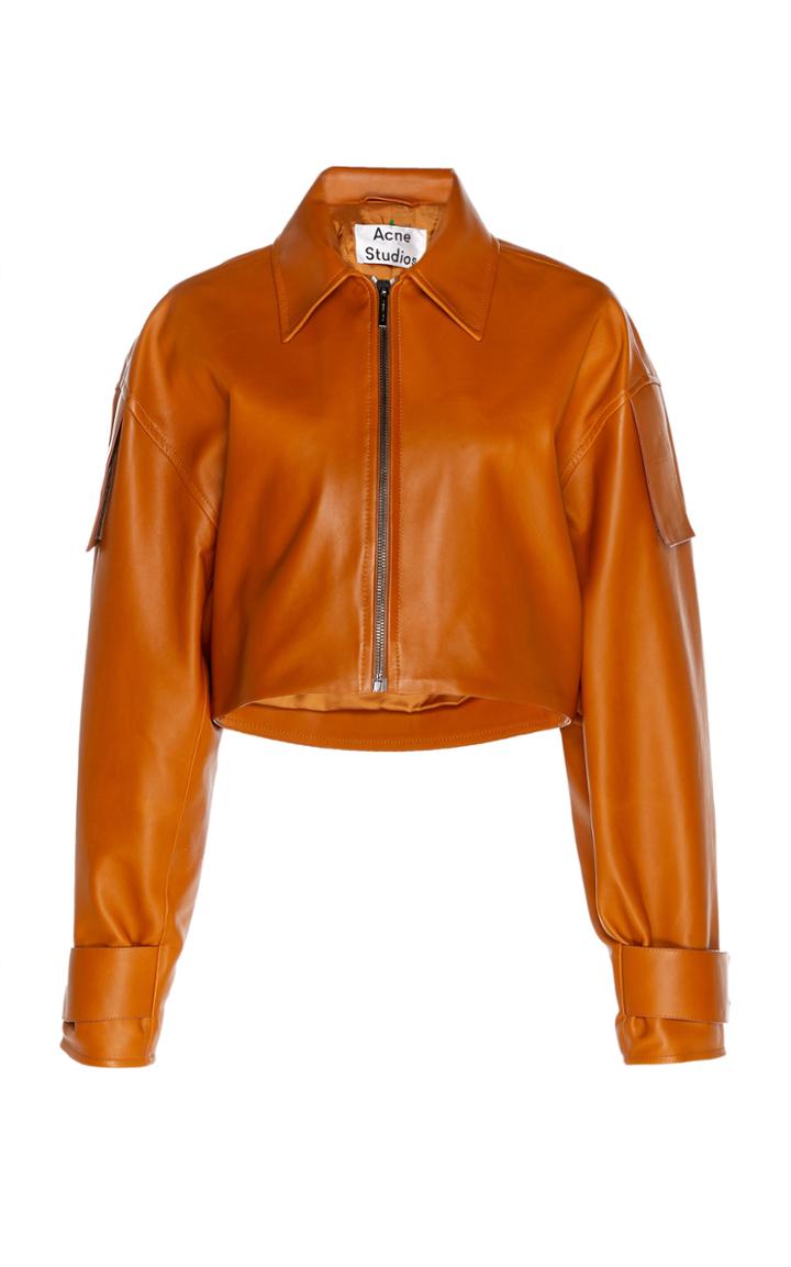 Acne Studios Lozoa Leather Jacket
