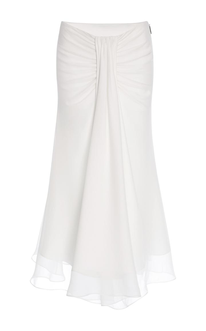Prabal Gurung Sari Silk Skirt