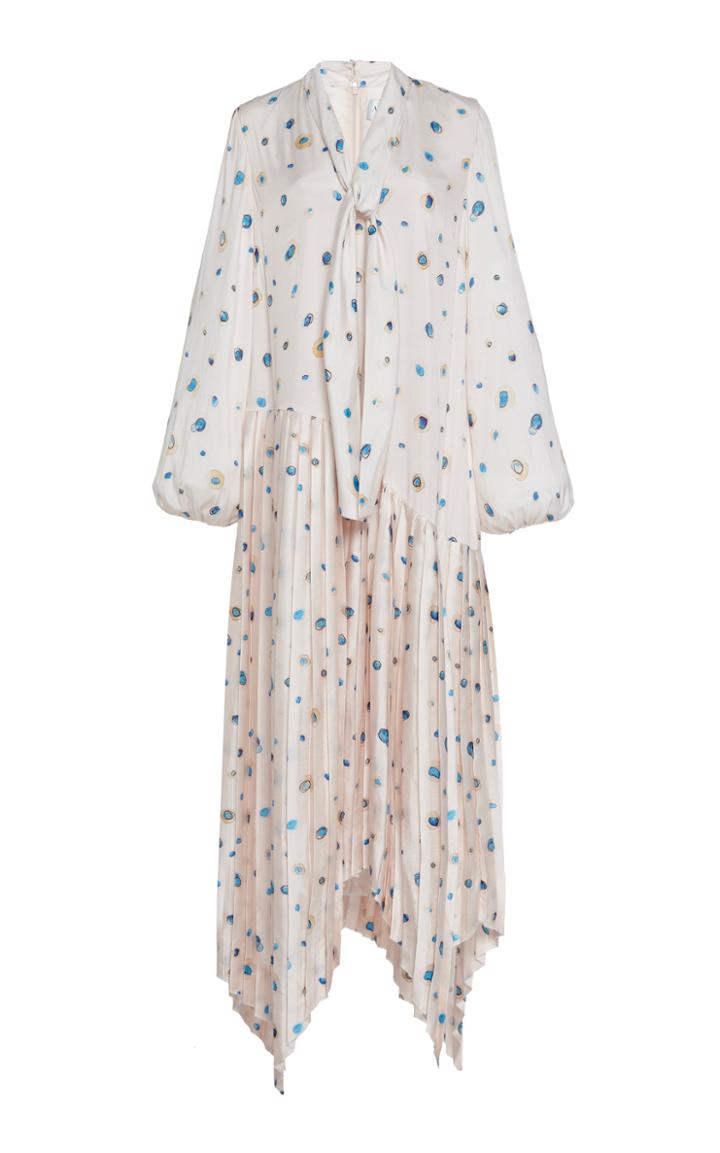 Moda Operandi Aje Overture Pleat Midi Dress Size: 4