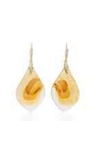 Moda Operandi Annette Ferdinandsen 18k Gold Agate Earrings