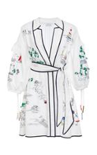 Tanya Taylor Briana Island Embroidery Dress