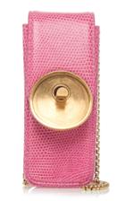Marni Vertical Lizard Saddle Lock Bag