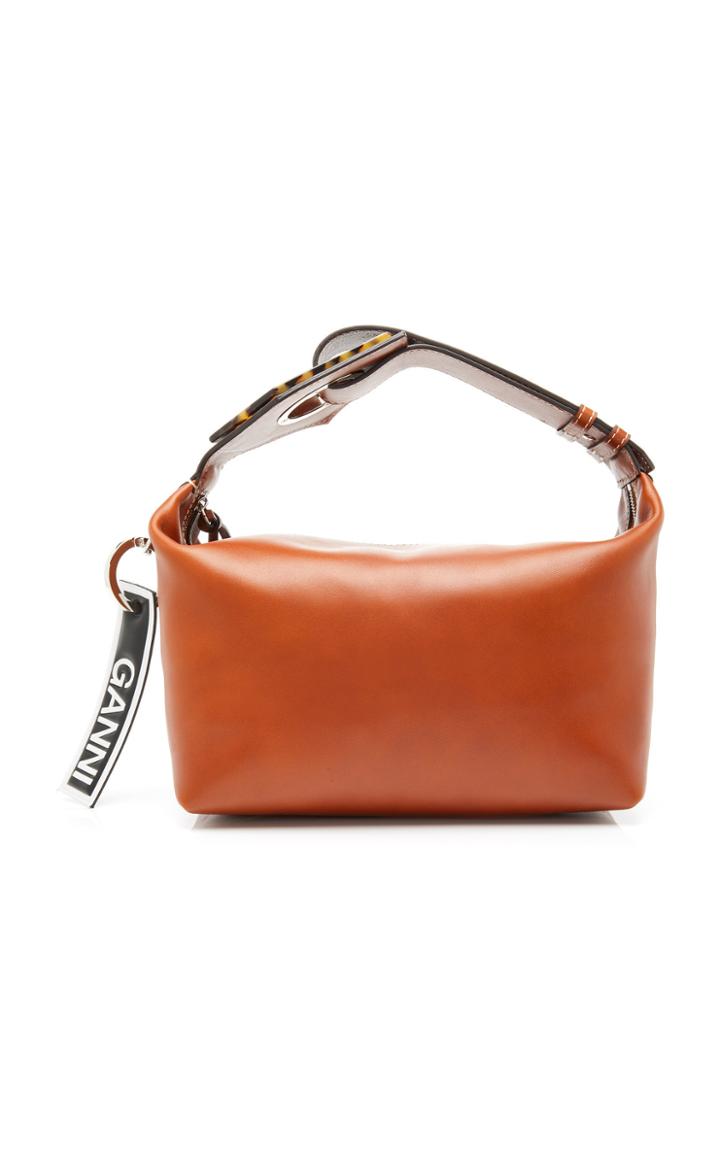 Ganni Leather Shoulder Bag