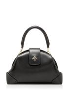 Moda Operandi Manu Atelier Demi Patent Leather Top Handle Bag