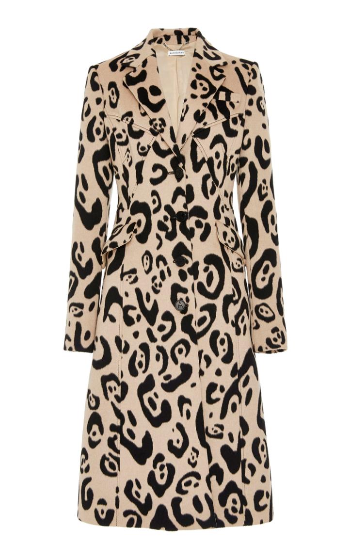 Altuzarra Driss Animal Pattern Coat