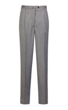 Giuliva Heritage Collection Cornelia Wool Herringbone Tailored Suit Trousers