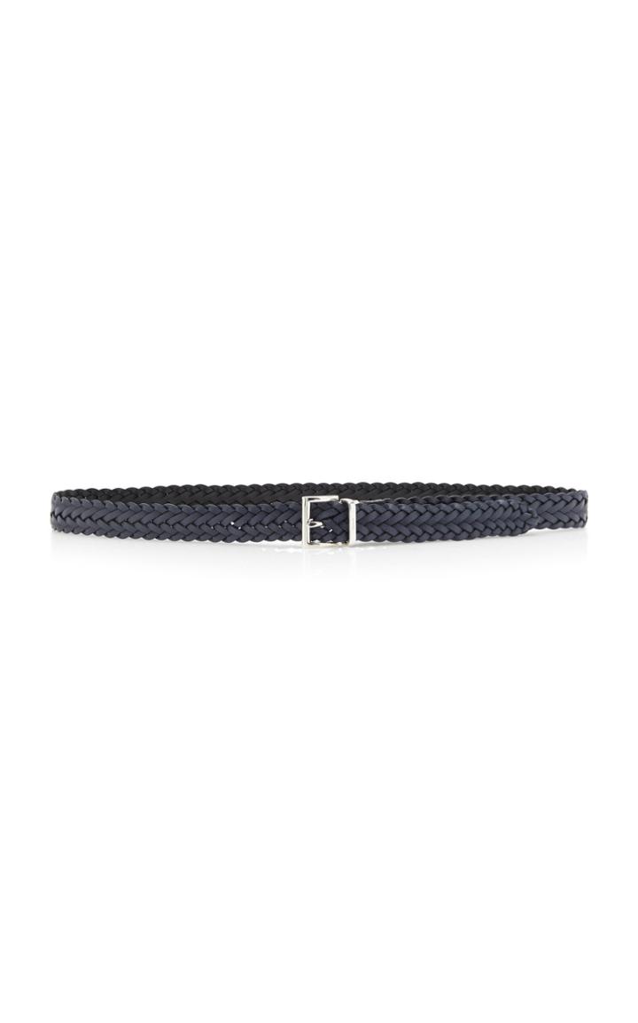 Prada Woven Leather Belt